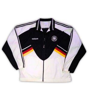 Vintage Adidas Soccer Football Germany Jacket Collectible Jersey Windbreaker M